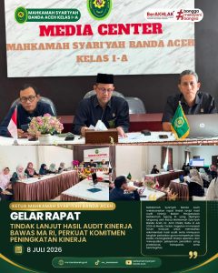 MS Banda Aceh Gelar Rapat Tindak Lanjut Hasil Audit Kinerja Bawas MA RI, Perkuat Komitmen Peningkatan Kinerja MS Banda Aceh Gelar Rapat Tindak Lanjut Hasil Audit Kinerja Bawas MA RI, Perkuat Komitmen Peningkatan Kinerja